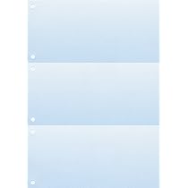 A4 ライトブルー地模様 厚紙 3分割/マイクロミシン目 1000枚 | トヨシコー